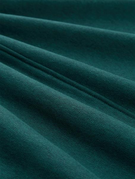 Snood Sweatshirt in Melange-Optik jasper green navy structure