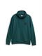 Snood Sweatshirt in Melange-Optik jasper green navy structure