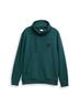 Snood Sweatshirt in Melange-Optik jasper green navy structure