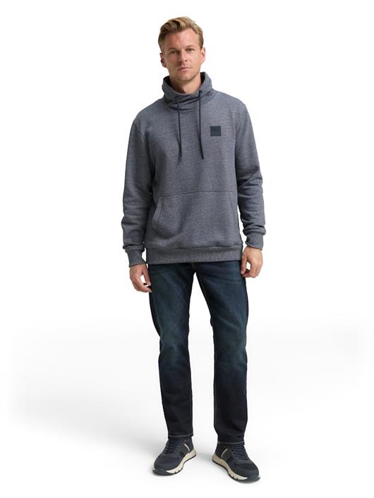snood-sweatshirt-in-melange-optik-navy-grindle-structure