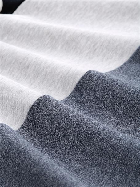 Snood Sweatshirt mit Colour Blocking navy grindle structure