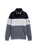 Snood Sweatshirt mit Colour Blocking navy grindle structure