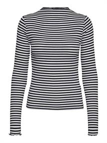 snow white-navy blazer