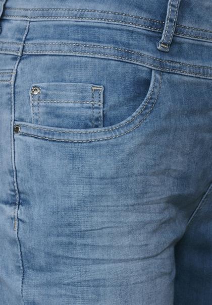 soft blue random wash
