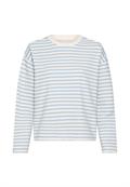 soft blue stripes
