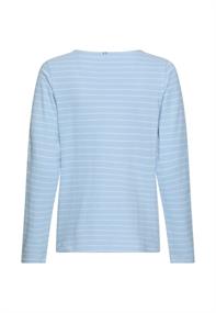 soft blue stripes