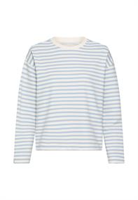 soft blue stripes