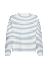 soft blue stripes