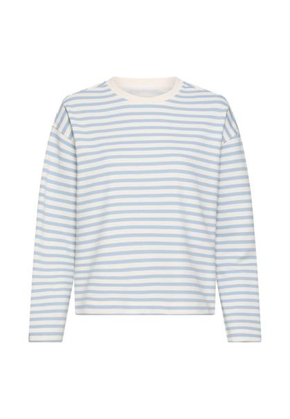 soft blue stripes