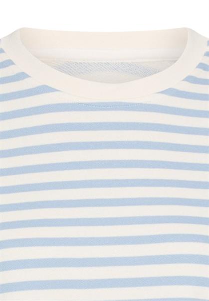 soft blue stripes