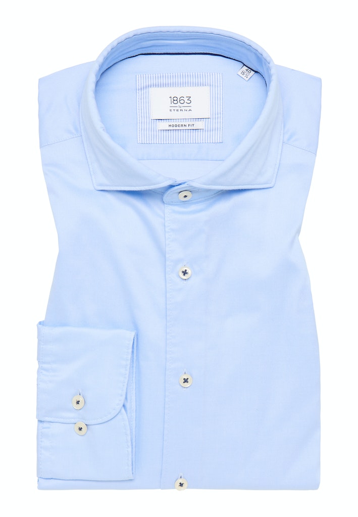 Eterna Langarmhemd "MODERN FIT", EASY IRON (bügelleicht) günstig online kaufen