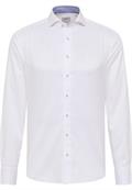 Soft Luxury Shirt Twill Langarm off-white