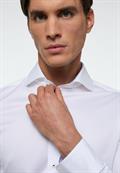 Soft Luxury Shirt Twill Langarm off-white