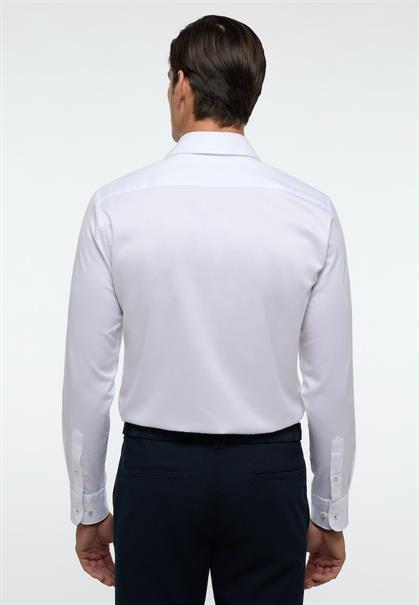 Soft Luxury Shirt Twill Langarm off-white