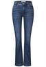 soft mid blue washed