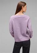 soft pure lilac melange