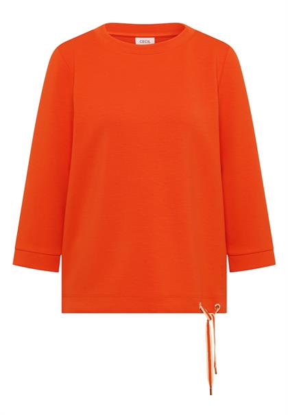 Soft Touch Shirt cherry tomato orange