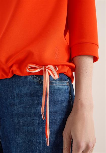 Soft Touch Shirt cherry tomato orange