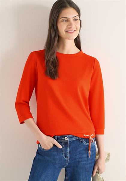 Soft Touch Shirt cherry tomato orange