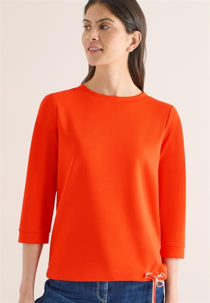 Soft Touch Shirt cherry tomato orange