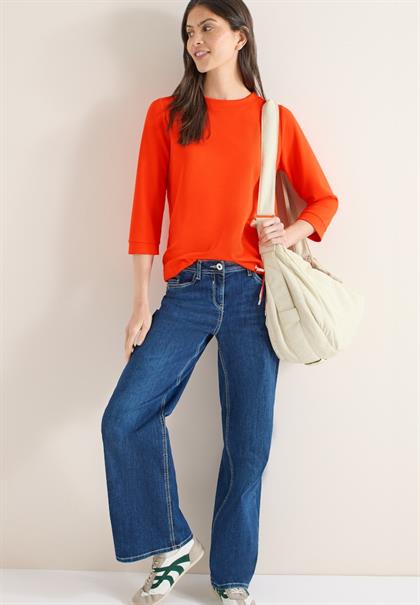 Soft Touch Shirt cherry tomato orange