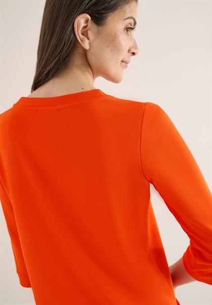 Soft Touch Shirt cherry tomato orange