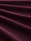 Soft-Touch Sweatshirt mit Knopf-Details dark red mélange