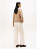 SOFT WOOL CABLE C-NK LS CARDIGAN safari canvas heather