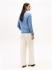 SOFT WOOL CABLE C-NK LS SWT brisk blue