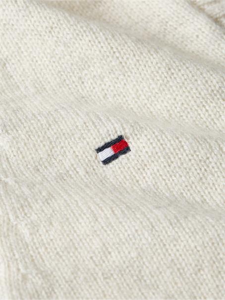 SOFT WOOL V-NK CARDIGAN ancient white