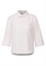 Softe Cord-Bluse lucid white