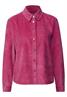 Softe Cord Hemdbluse dark candy pink