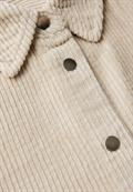 Softe Cord Hemdbluse morn beige