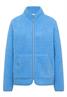 Softe Jacke mit Zipper fountain blue