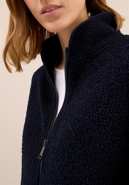 Softe Jacke mit Zipper urban dark blue