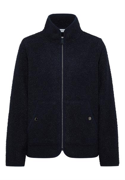 Softe Jacke mit Zipper urban dark blue