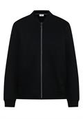 Softe Piquée Jacke black