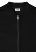 Softe Piquée Jacke black