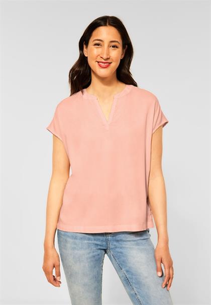 Softe Shirtbluse dull coral