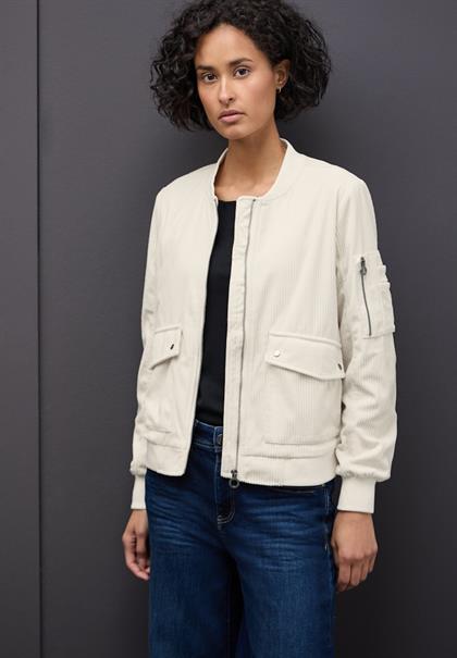 Softer Cord-Blouson soft beige