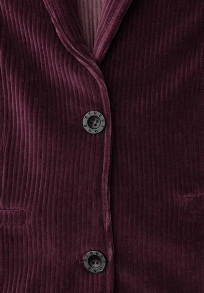 Softer Cordblazer jazz berry