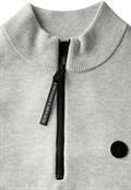 Softer Halfzip Pullover frost grey melange