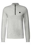 Softer Halfzip Pullover frost grey melange