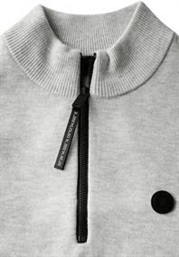 Softer Halfzip Pullover frost grey melange