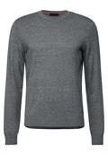 Softer Mouliné Pullover stone grey melange