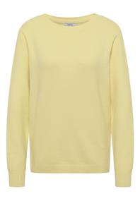 Softer Pullover in Unifarbe iced yellow