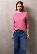 Softer Pullover mit Details candy pink mel.