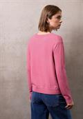 Softer Pullover mit Details candy pink mel.