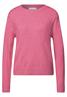 Softer Pullover mit Details candy pink mel.