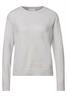 Softer Pullover mit Details heather grey mel.